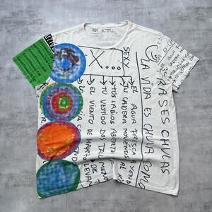 Y2K Desigual Grunge Channel T-Shirt